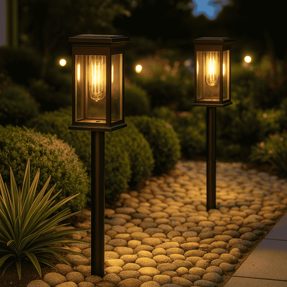 DuskGlow™ Solar Path Lights