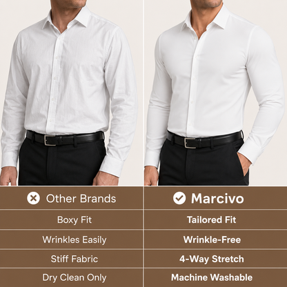 The Marcivo Stretch Dress Shirt